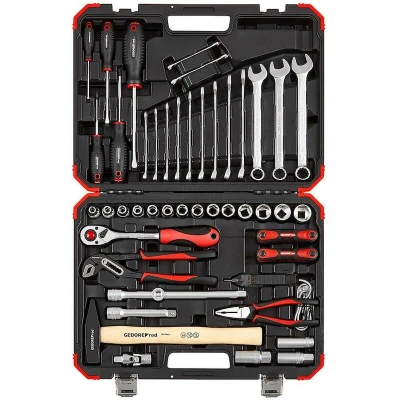 Image de GEDORE RED R69003061 jeu de clés à douilles 1/2&quot; voiture universel en coffret 61 pièces 3300370