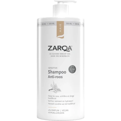 Afbeelding van Zarqa Sensitive Shampoo Anti Roos 500ML