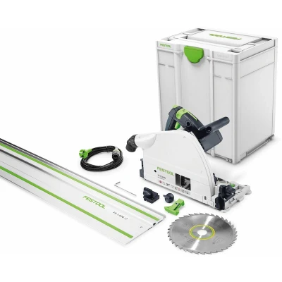 Afbeelding van Festool TS 75 EBQ Plus FS Invalcirkelzaag in Systainer met 1400/2 Geleiderail 576115
