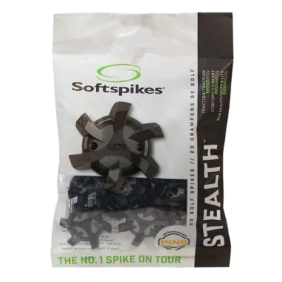 Afbeelding van SOFTSPIKES Stealth (PINS) Golfpiekset, zwart/zilver