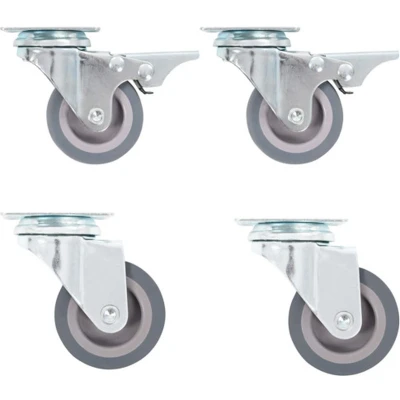 Afbeelding van vidaXL 24 st Zwenkwielen 50 mm