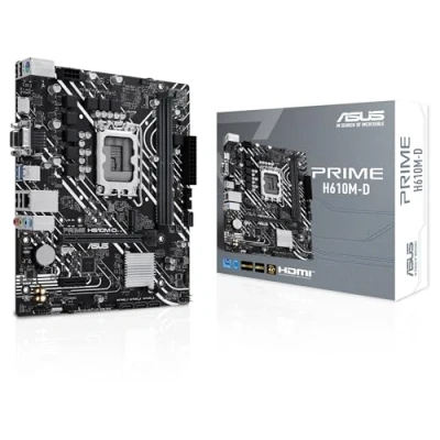 Afbeelding van Asus PRIME H610M D Moederbord Socket Intel 1700 Vormfactor Micro ATX chipset Intel® H610