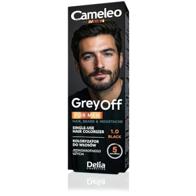 Afbeelding van Cameleo men snor en baardverf zwart 2x15ml