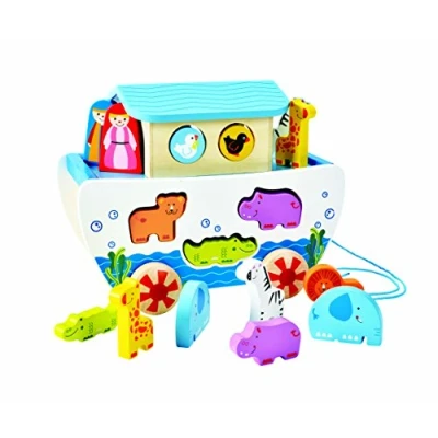 Afbeelding van Hape houten vormenstoof Ark van Noach