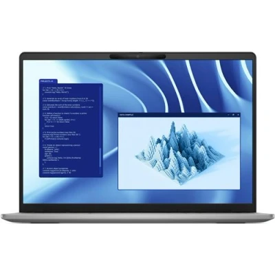 Image de Dell Latitude 7455 Snapdragon x Elite X1E 80 100 / jusqu&#039;à 4 GHz Win 11 Pro Qualcomm Adreno 16 Go RAM 512 SSD NVMe, TLC 14&quot; IPS écran tactile 2560 1600 (QHD+) Wi Fi 7 gris BTS avec 3 ans de base sur site