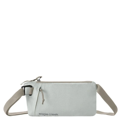 Afbeelding van eagle creek Gordeltas Schoudertas Stash RFID Sling Bag Storm Grey Lichtgrijs