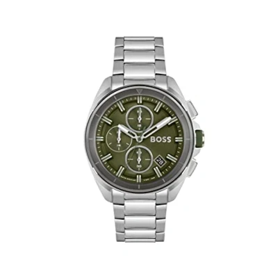 Afbeelding van HUGO BOSS heren Volane horloge HB1513951 in de kleur Zilver