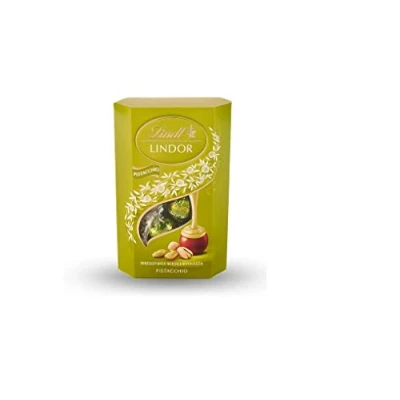 Afbeelding van Lindt Lindor Pistacchio Melkchocolade, Gevuld met Pistache Crème, 200 g, 12 stuks