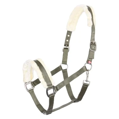 Afbeelding van Imperial Riding Halster Classic Fur Olive Pony