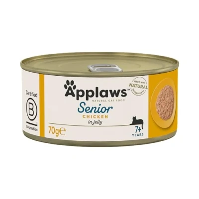 Afbeelding van Applaws Cat Senior Chicken 24 x 70 g