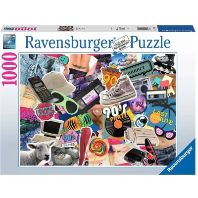 Afbeelding van Ravensburger puzzel De jaren 90 Legpuzzel 1000 stukjes