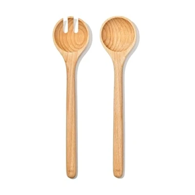 Afbeelding van Oxo Good Grips Saladebestek Beukenhout 2 delig