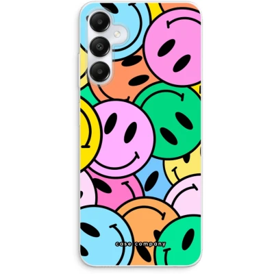 Afbeelding van Case Company® hoesje geschikt voor Samsung Galaxy A05s Smiley N1 Soft Cover Telefoonhoesje Bescherming aan alle Kanten en Schermrand
