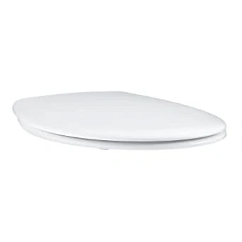 Afbeelding van Grohe Bau Ceramic closetzitting met deksel softclose/quickrelease Wit