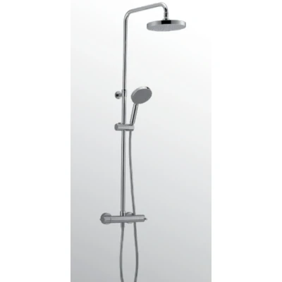 Afbeelding van Huber Tratto Douchekolom met thermostaat chroom 890L.TT21.CR