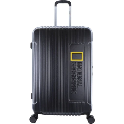 Afbeelding van National Geographic Harde Koffer / Trolley Reiskoffer 67 cm (Medium) Canyon Metallic Zwart