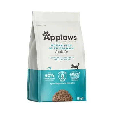 Afbeelding van Applaws Oceaanvis en Zalm Kat Droogvoer 1,8 kg