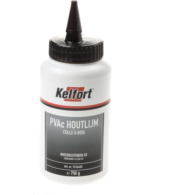 Afbeelding van Kelfort Houtlijm wit waterbestendig D3 750 gram