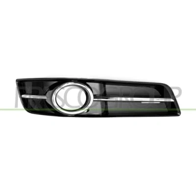 Afbeelding van PRASCO AD3222145 Bumper Grill met gat(en) voor mistlampen Rechts Glad AUDI: A3 Sportback, Hatchback, Convertible