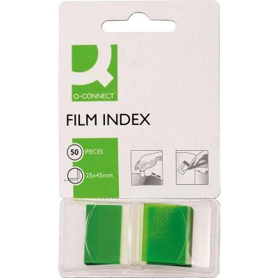 Afbeelding van Q connect Index, Ft 25 X 45 Mm, 50 Tabs, Groen Index