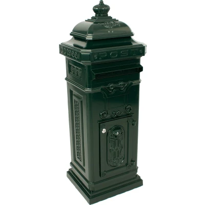 Afbeelding van Brievenbus Vepa Bins kolom klassiek groen