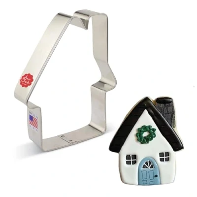 Afbeelding van Ann Clark Cookie Cutters Koekjessnijder in de vorm van een peperkoekhuis, 11,4 cm