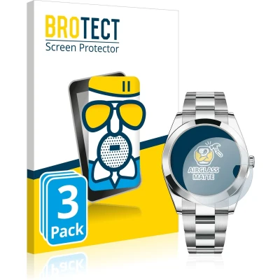 Afbeelding van BROTECT Screenprotector voor Rolex Datejust 41 Folie Beschermfolie Beschermglas matte (3 Stuks)