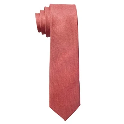 Afbeelding van MASADA Handgemaakte en zorgvuldig behandelde herenstropdas perfect cadeau voor mannen 6 cm breed oudroze, Oude Roos