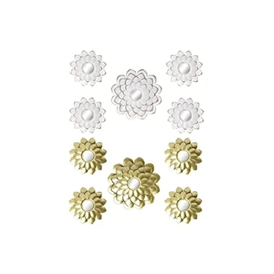 Afbeelding van Set spiegels DKD Home Decor Spiegel Hart Zwart PP 2 Stuks (27 x 3 27 cm)