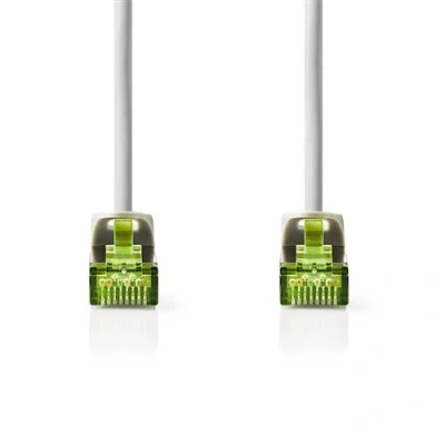 Image de Nedis Câble réseau RJ 45 (M) pour 5 m 6 mm SF/UTP CAT 7 moulé rond sans crochet contacts flashés d&#039;or gris