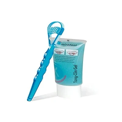 Afbeelding van Miradent Tong clin Set (gel+tongschraper)