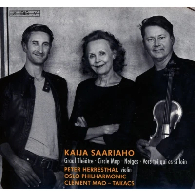 Afbeelding van Peter Herresthal, Oslo Philharmonic Orchestra, Clément Mao Saariaho: Circle Map, Graal Theatre &amp; Other Works (Super Audio CD)
