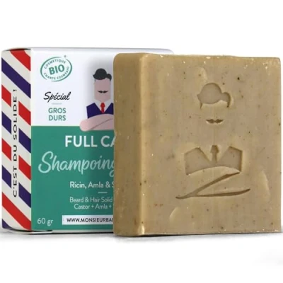 Afbeelding van Monsieur Barbier, Shampoo + Conditioner, Mr Barbier Baard &amp; Haar Solid (Stevige shampoo)