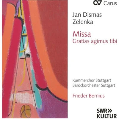 Afbeelding van Kammerchor Stuttgart, Barockorchester Frieder Bernius Zelenka: Missa Gratias Agimus Tibi (CD)