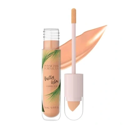 Image de Physicians Formula Butter Glow Corrector, Correcteur Léger avec Applicateur à Deux Extrémités, Infusé des Ingrédients Illuminants et Hydratants, Peach