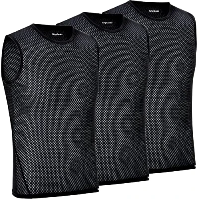 Afbeelding van GripGrab Ultralight set van 1 en 3 onderhemden mesh voor de zomer, mouwloos, geurremmend