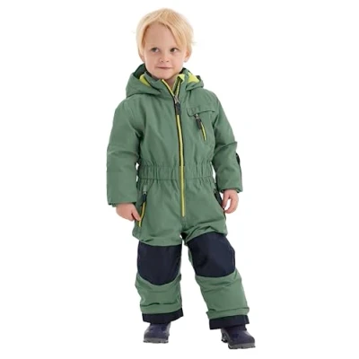 Afbeelding van Killtec first instinct by FIOW 32 MNS ONPC Sneeuwpak, dons look, met capuchon, staalmunt, 98 104, bosgroen