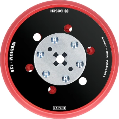 Afbeelding van Bosch Accessories 2608900004 Expert Multihole (Expert met meerdere gaten) universele steunpad, 125 mm, medium Diameter 125 mm