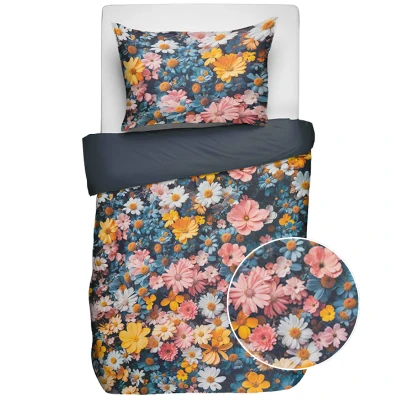 Afbeelding van Dekbedovertrek Petal Fields Katoen Natuur Fresh and Co Kids Ga naar Dekbed Discounter.nl &amp; Profiteer Nu