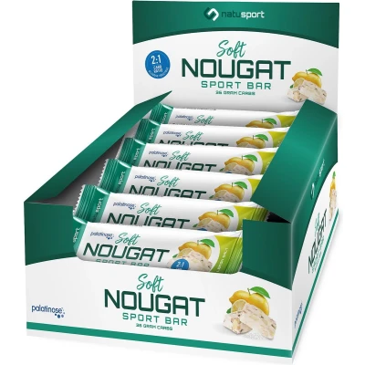 Afbeelding van Natusport Soft Nougat Sport Bar Lemon &amp; Salt