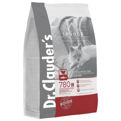 Afbeelding van Dr.Clauder&#039;s Cat High Premium Adult Indoor Kattenvoer 4 kg