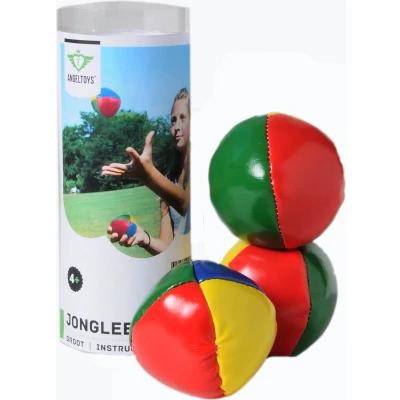 Afbeelding van Angel Toys Jongleerballen In Koker 2,5 Inch