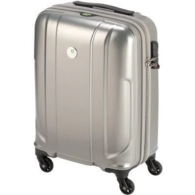 Afbeelding van Princess Traveller Sumatra TSA Recycled PET Cabin Trolley S silver Harde Koffer