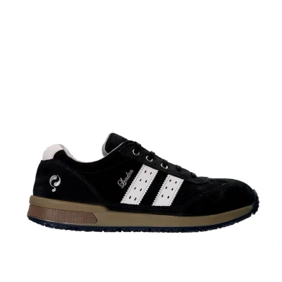 Afbeelding van Quick werkschoen London Retro sneaker blue S3 mt 43