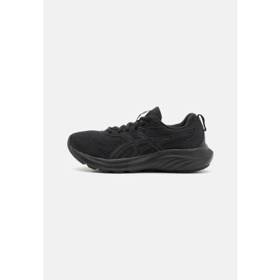 Afbeelding van Asics Gelcontend 9 Hardloopschoenen neutraal, Dames, Maat: 35.5, Black/graphite grey Textiel/ synthetisch