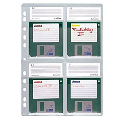 Image de Durable Disk Pockets page du classeur à disquettes
