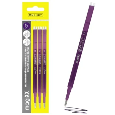 Afbeelding van online Gelschrijvervulling magixx 0.7mm 3st violet