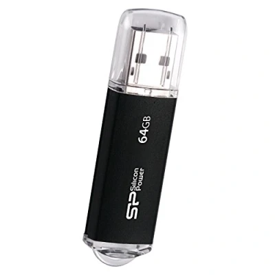 Afbeelding van Silicon Power Ultima II I serie (64 GB, USB 2.0), stick, Zwart