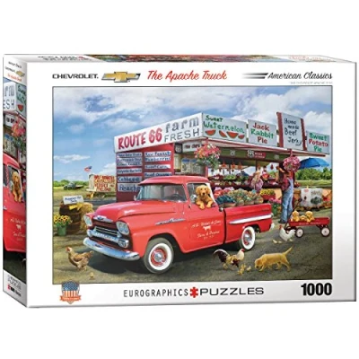 Afbeelding van Eurographics Chevrolet Apache Puzzel voor kinderen, Maat: One Size, Multicoloured