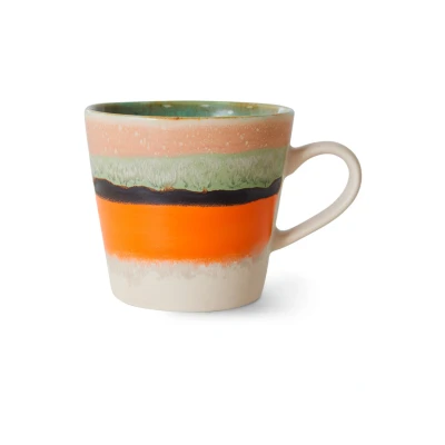 Afbeelding van HKliving 70&#039;s Burst Cappuccino Kopje 30 Cl Multicolor